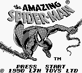 Amazing Spider-Man, The (USA, Europe) Title Screen